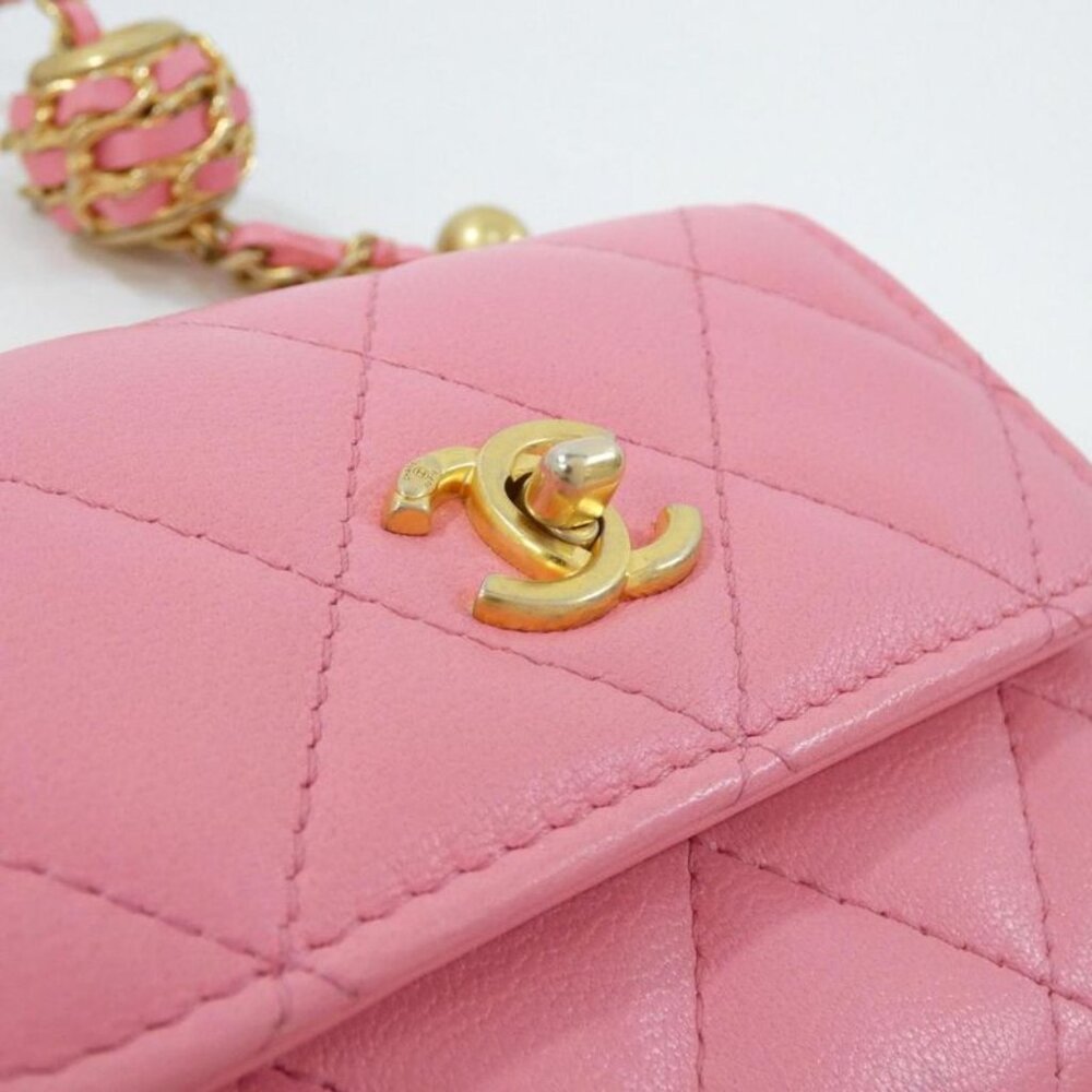 Chanel Chain Clutch Pink Mat - Picture 4 of 8
